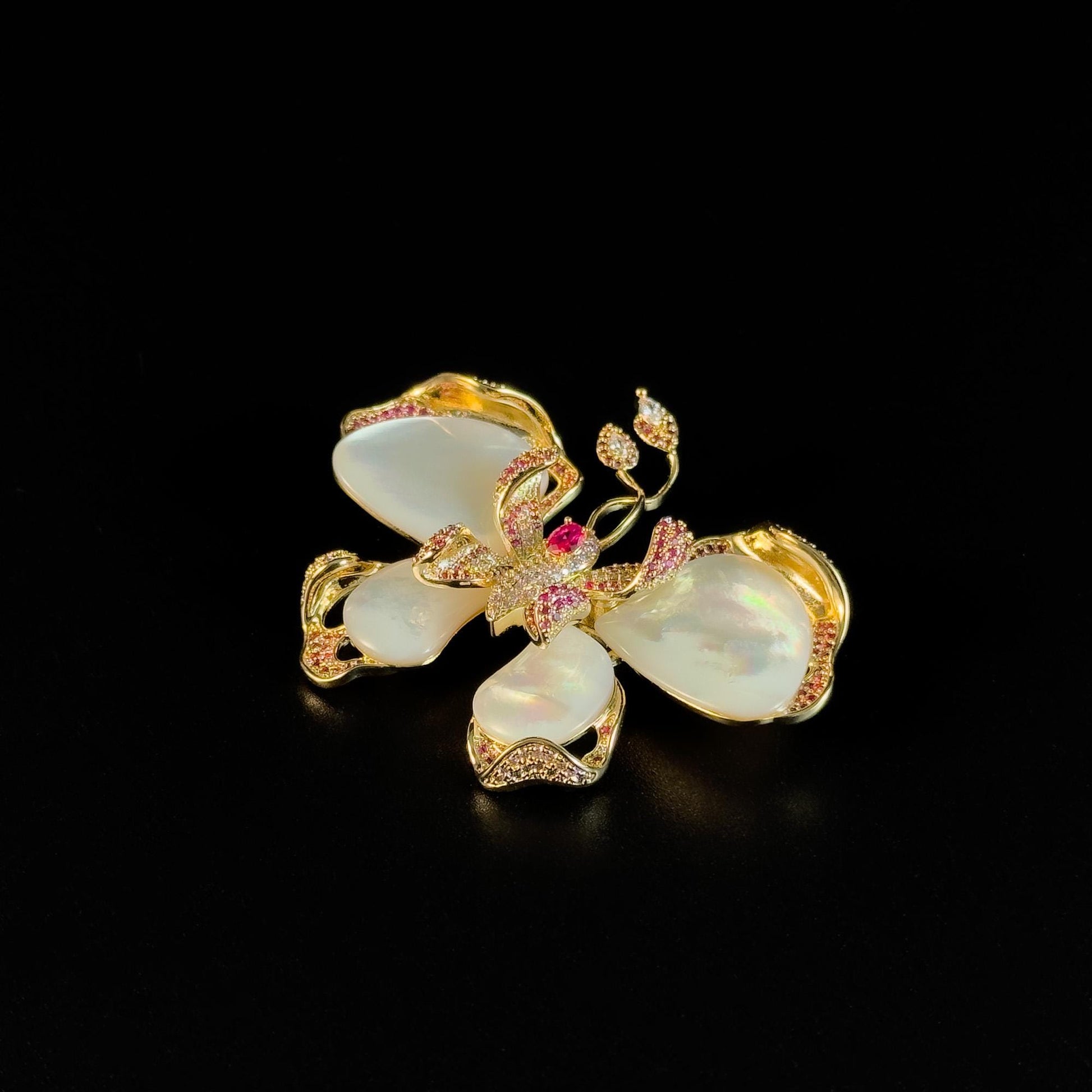3D Butterfly Brooch