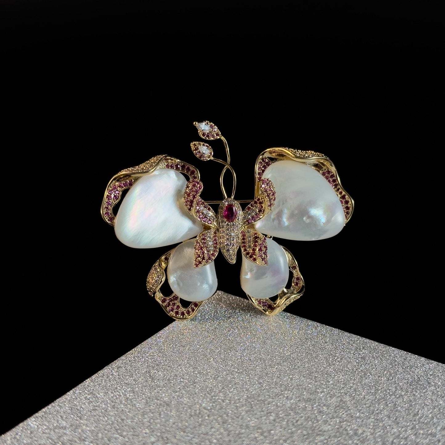 3D Butterfly Brooch