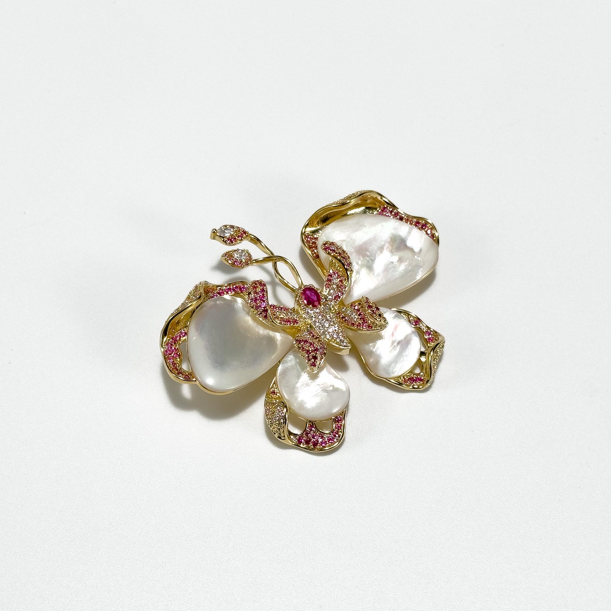 3D Butterfly Brooch