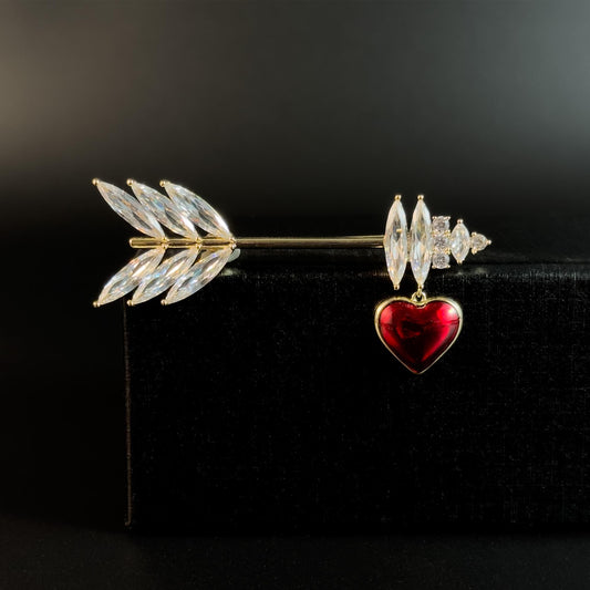 Cupid's Arrow Brooch