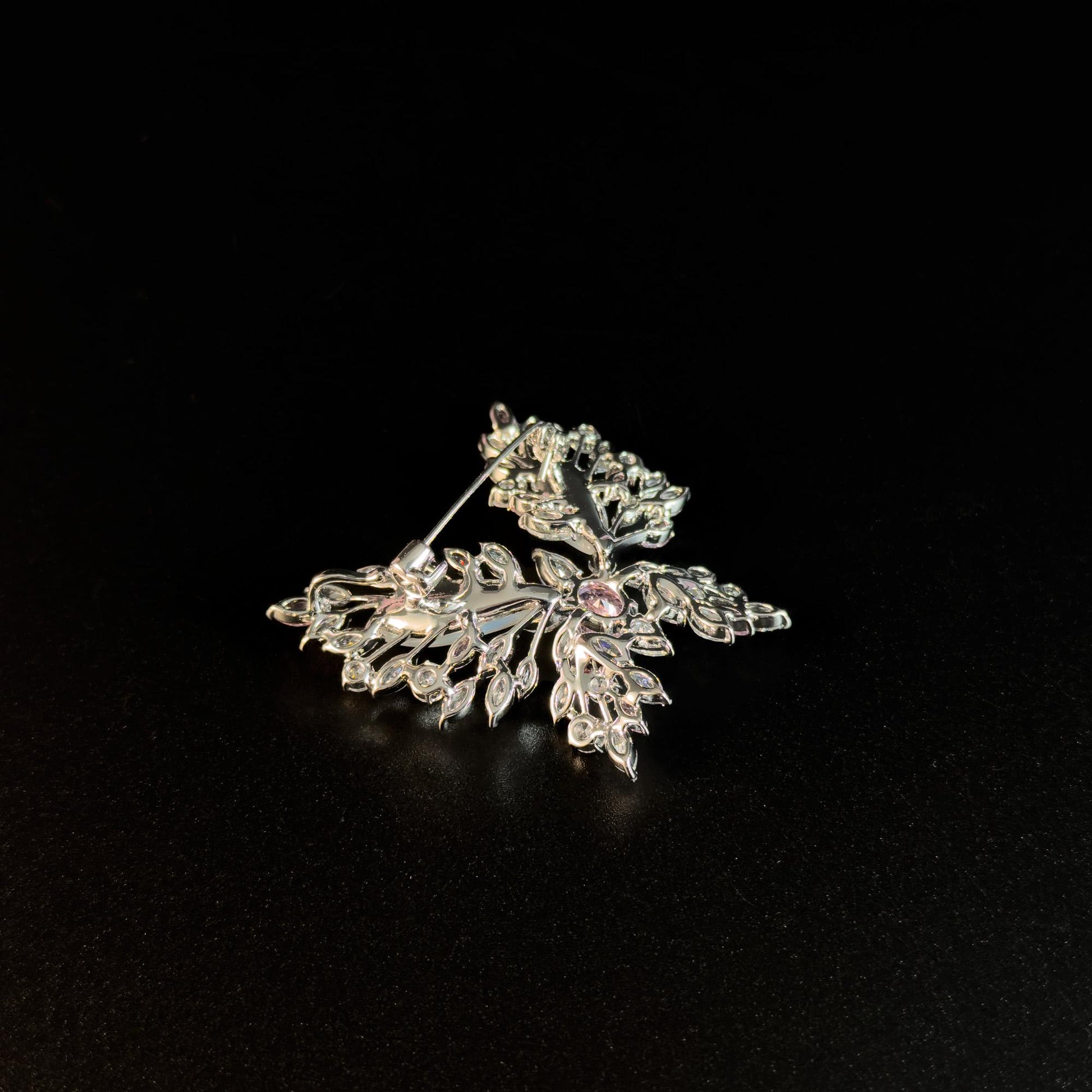 Mother-of-Pearl Butterfly Brooch