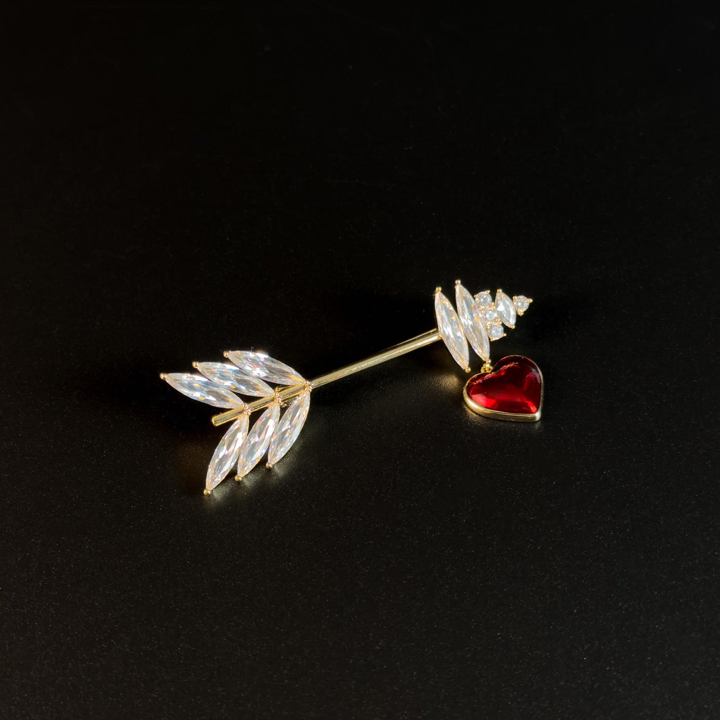 Cupid's Arrow Brooch