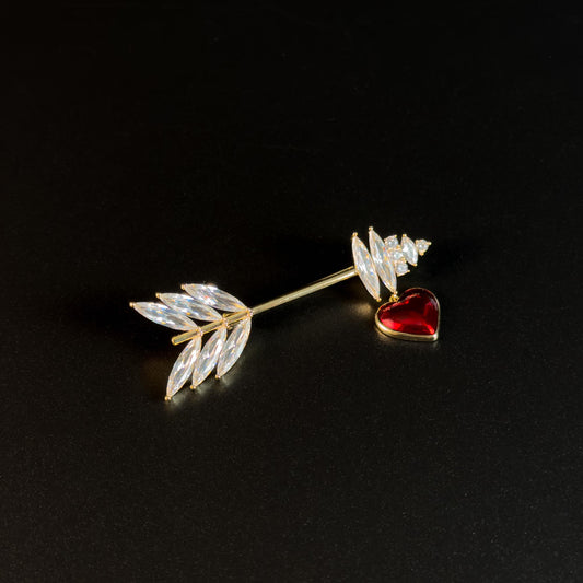 Cupid's Arrow Brooch