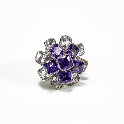 Purple Rose Cufflinks