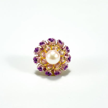Pearl Rose Cufflinks