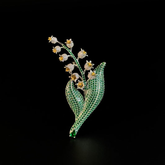 Lily of the Valley Brooch