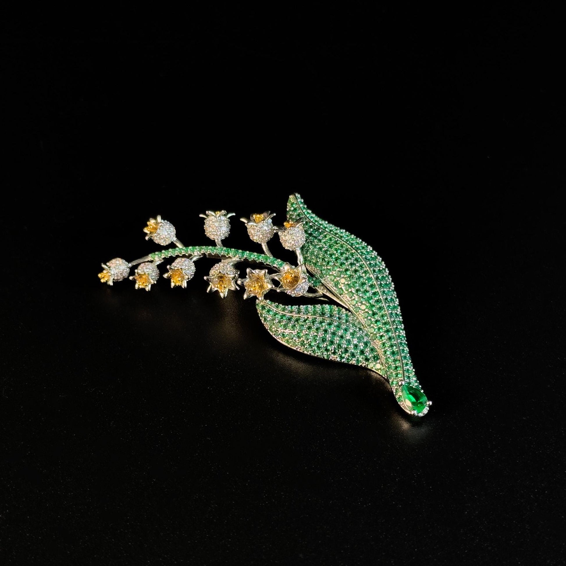Lily of the Valley Brooch