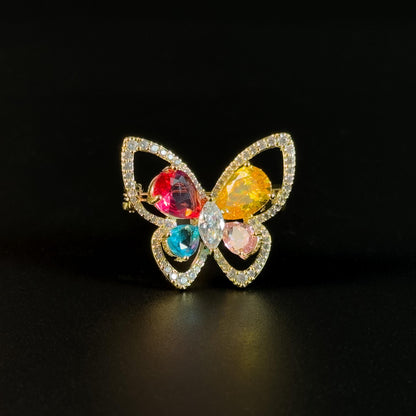 Colorful Butterfly Brooches