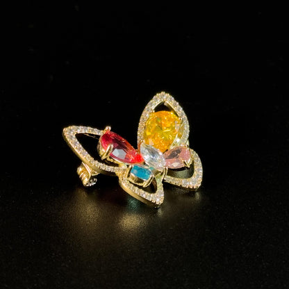 Colorful Butterfly Brooches