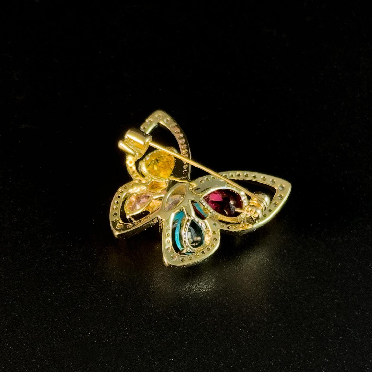 Colorful Butterfly Brooches