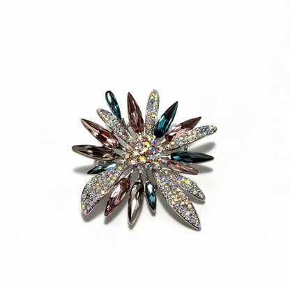 Colorful Firework-Shaped Brooches