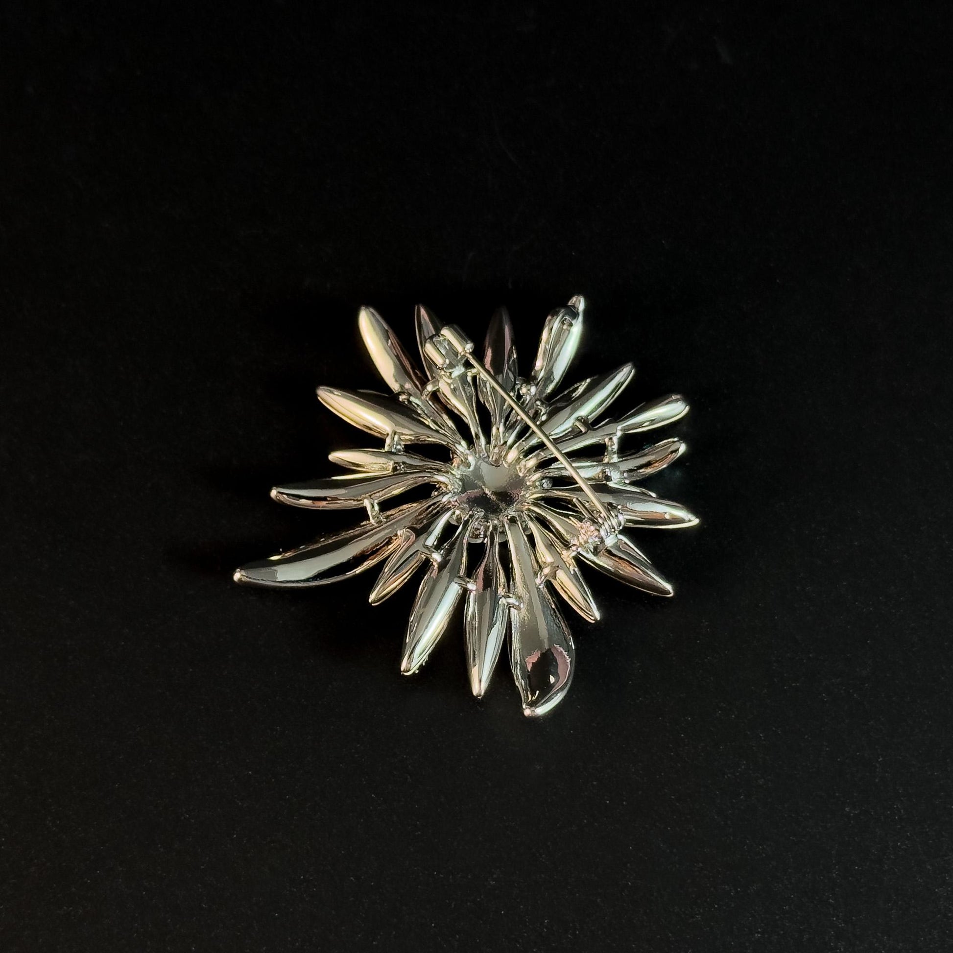 Colorful Firework-Shaped Brooches