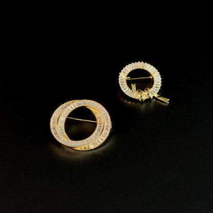 Circle Brooches