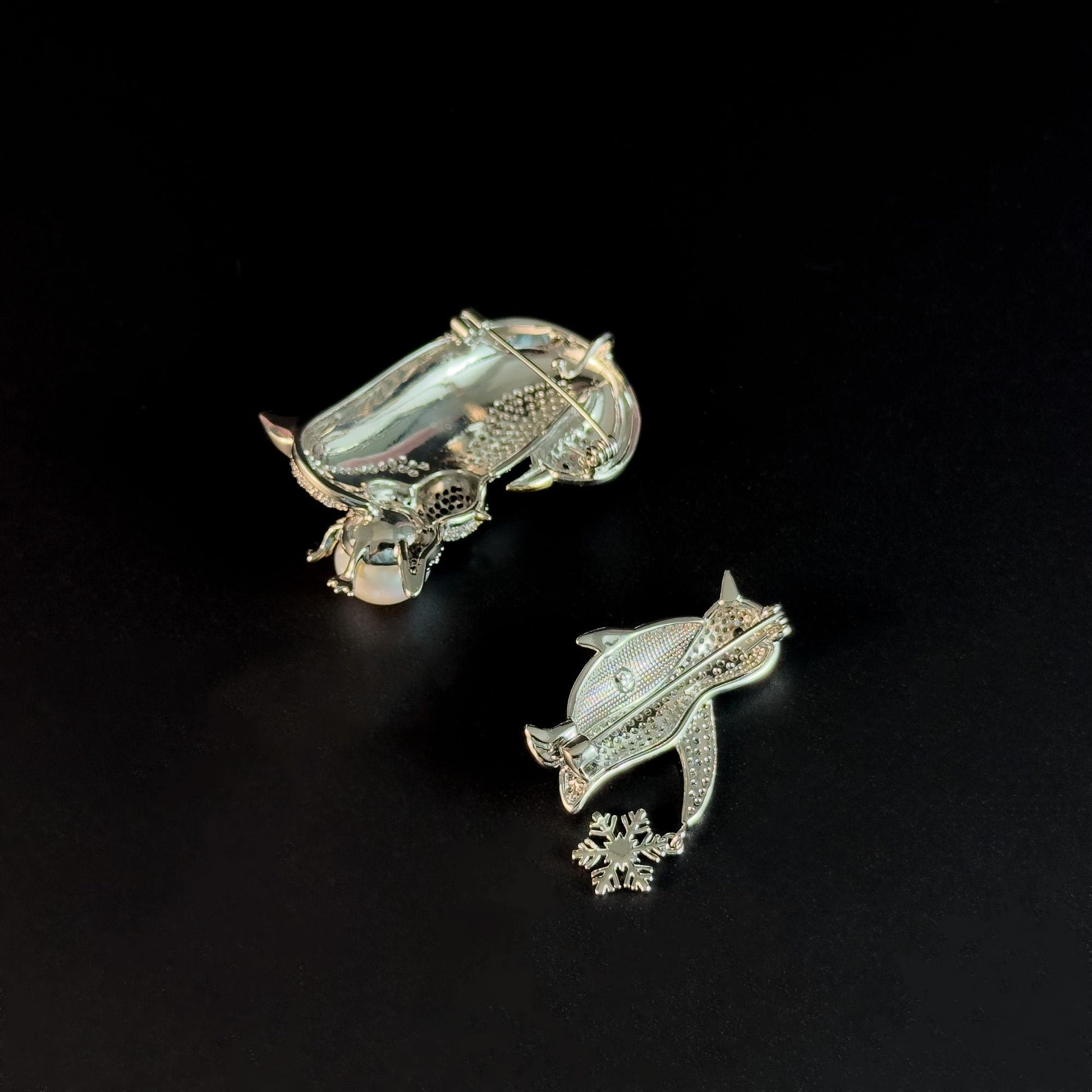 Penguin-Shaped Brooch