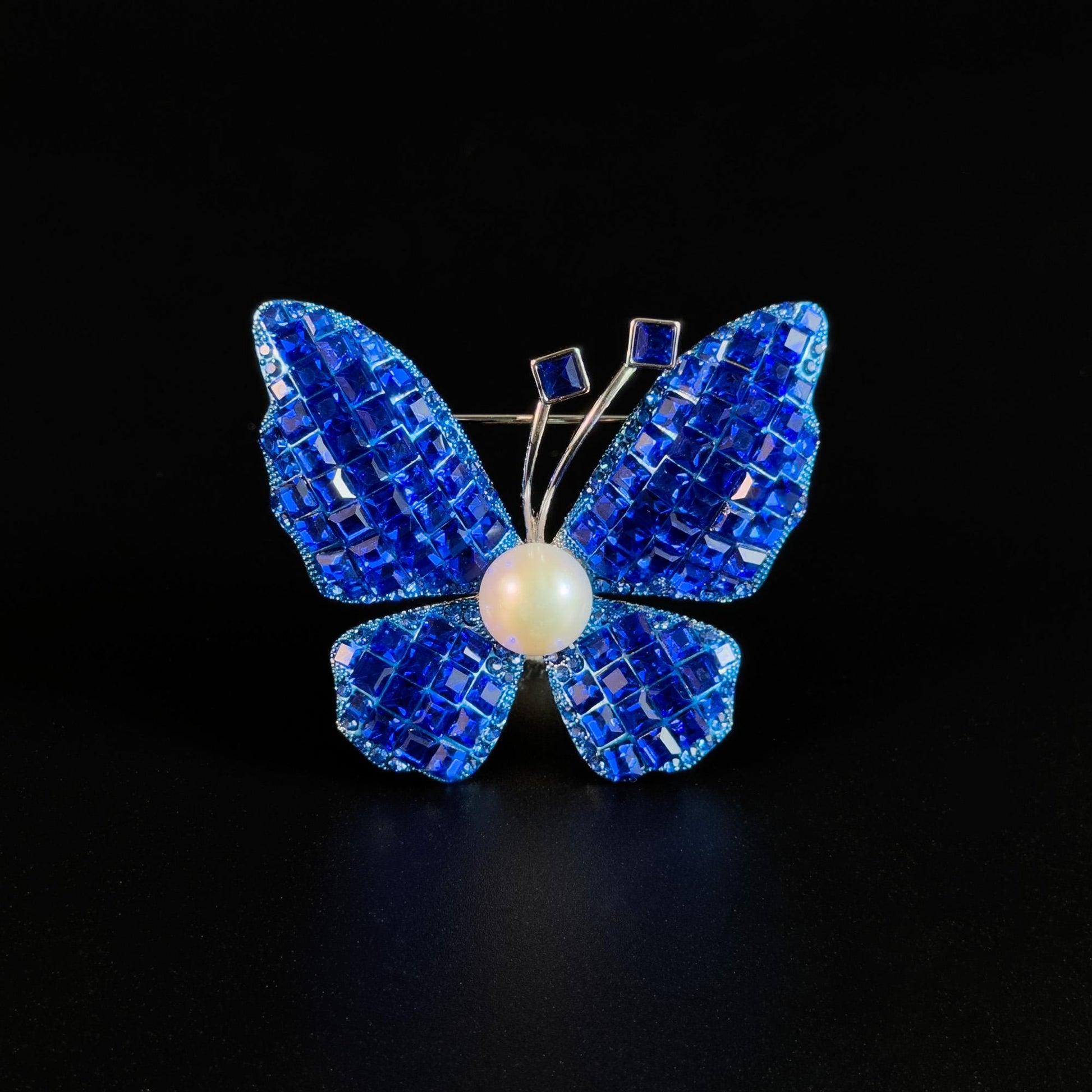 Klein blue zircon butterfly