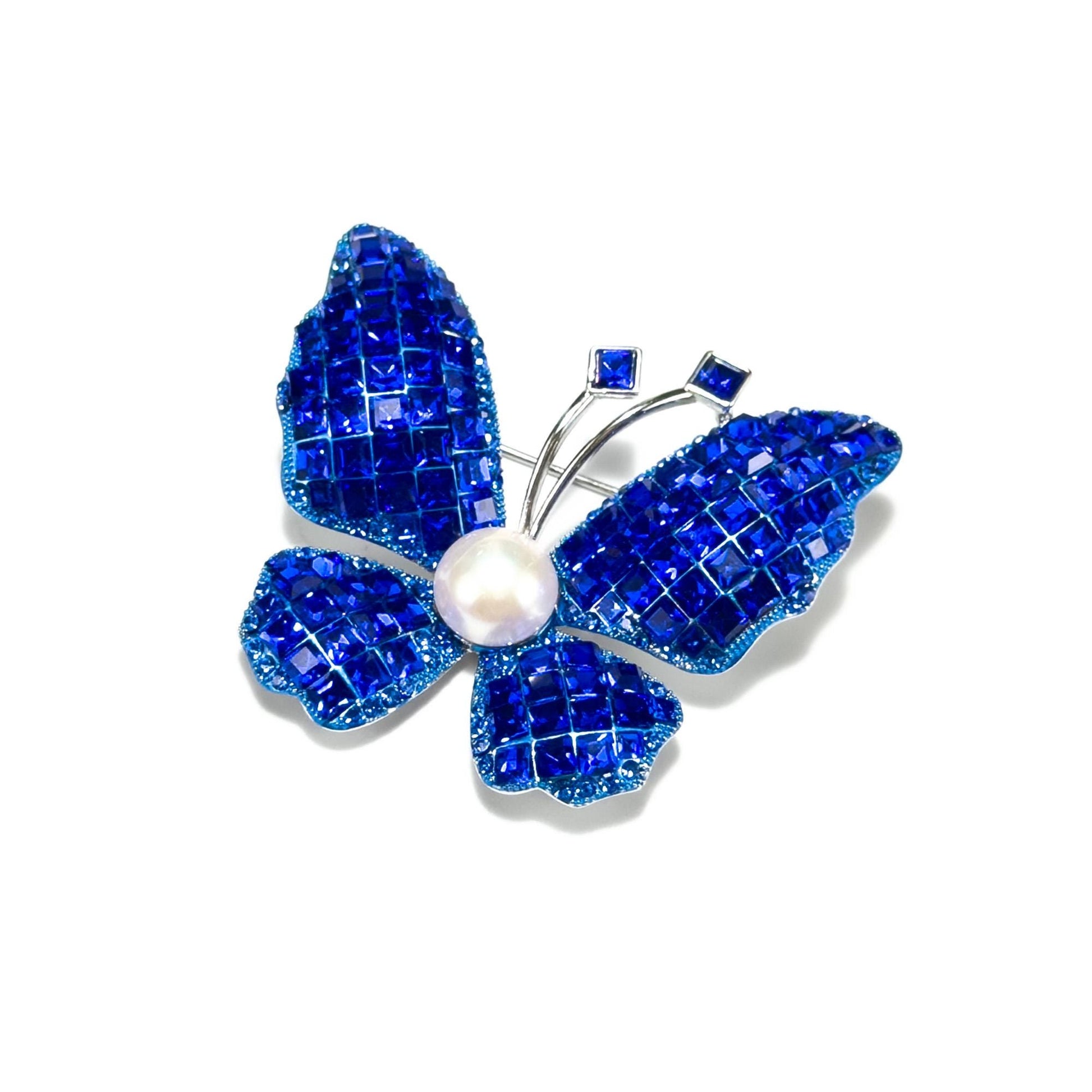 Klein blue zircon butterfly