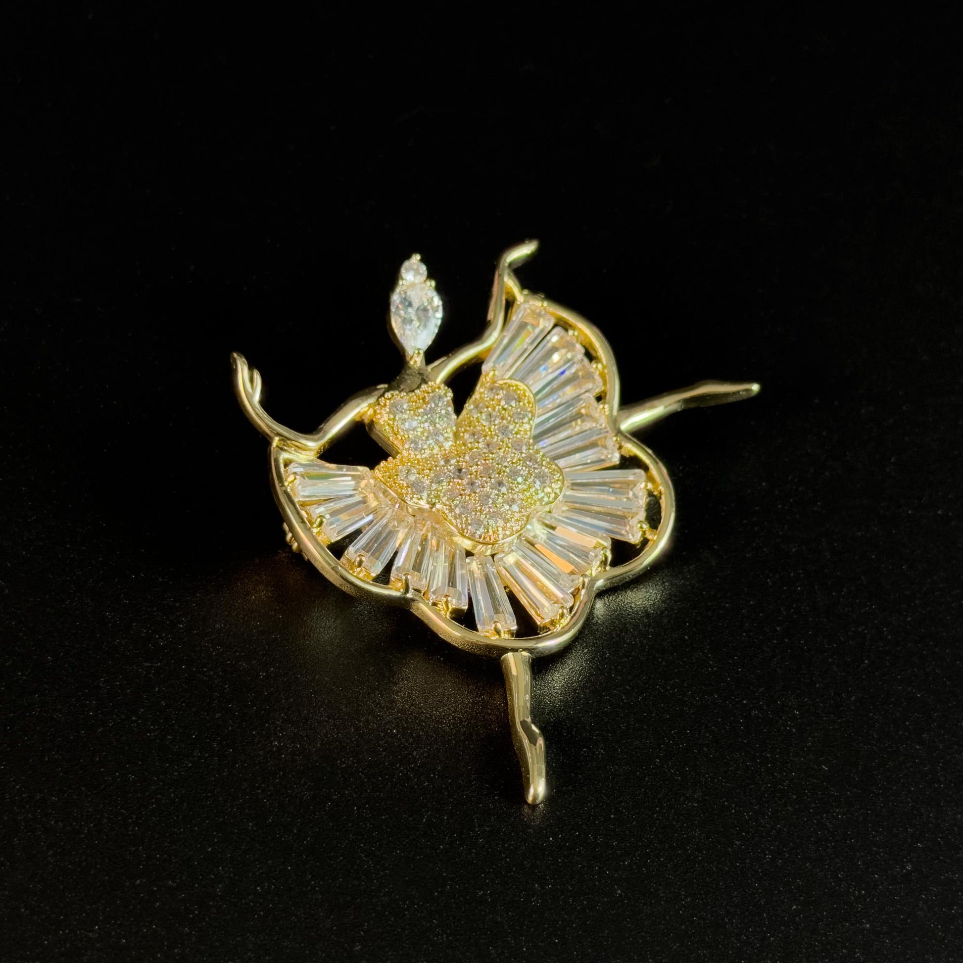 Ballet Dancer Brooch