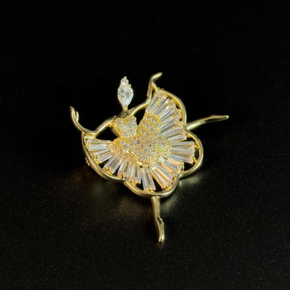 Ballet Dancer Brooch