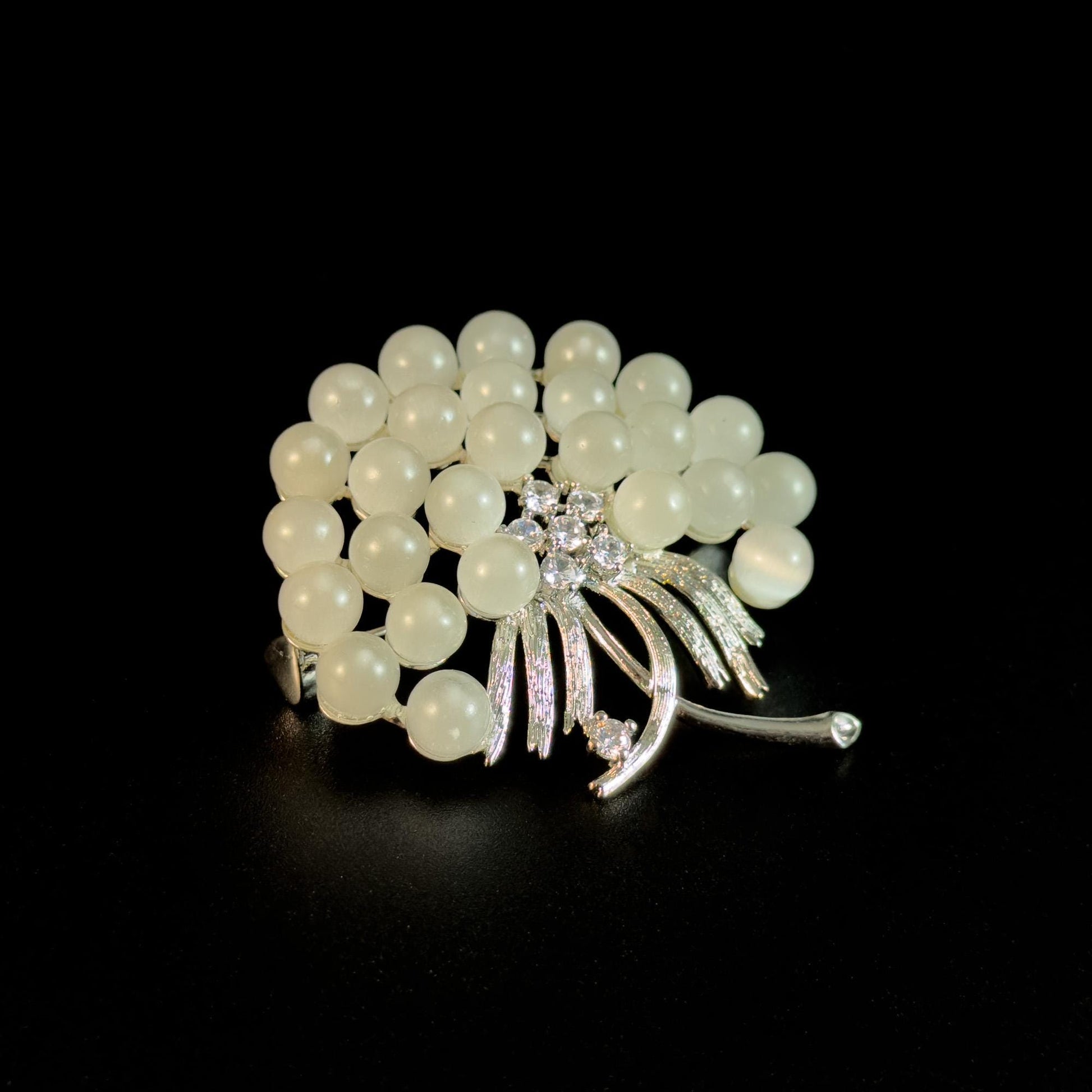 Spherical Flower Brooch