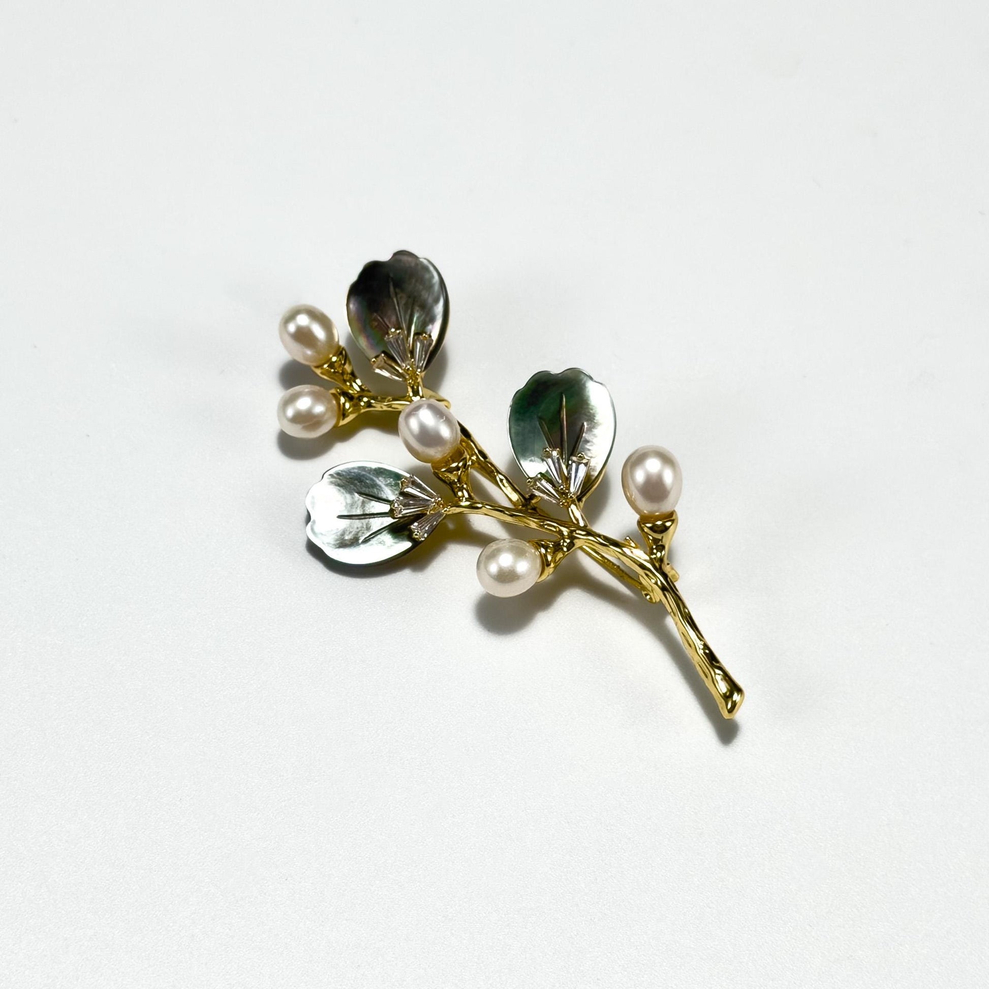 Pearl Bouquet Brooch