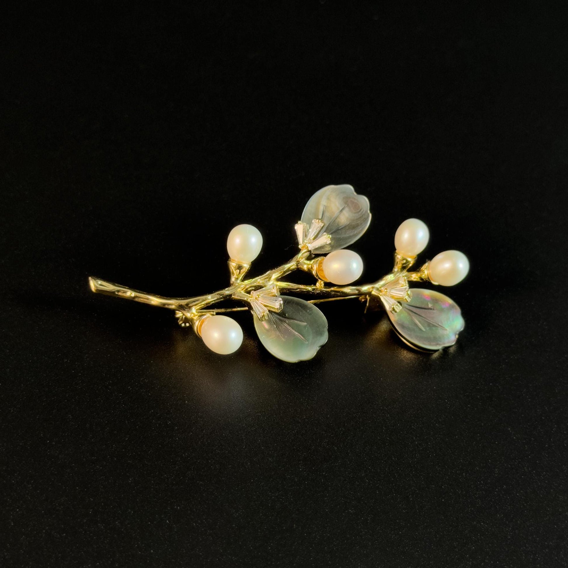 Pearl Bouquet Brooch