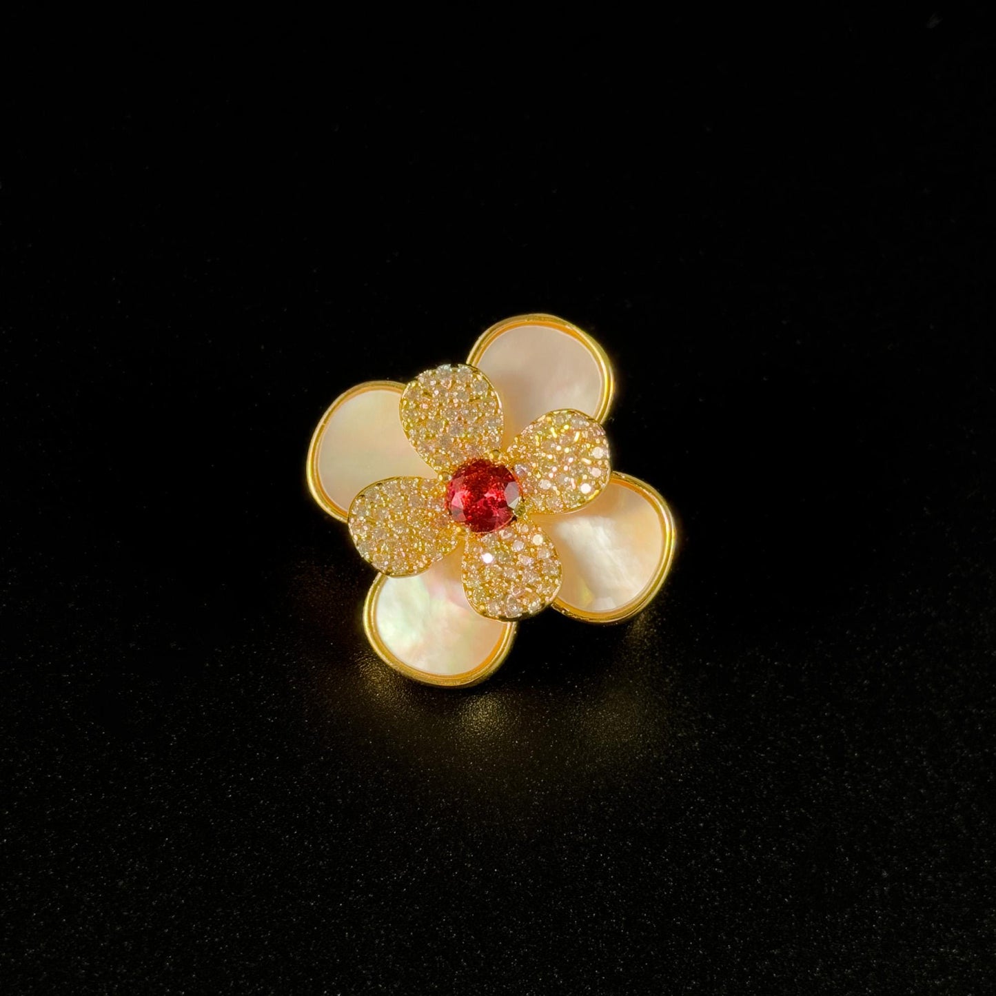 Small Gold Brooches