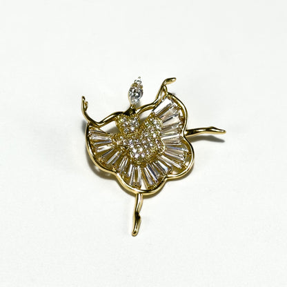 Ballet Dancer Brooch
