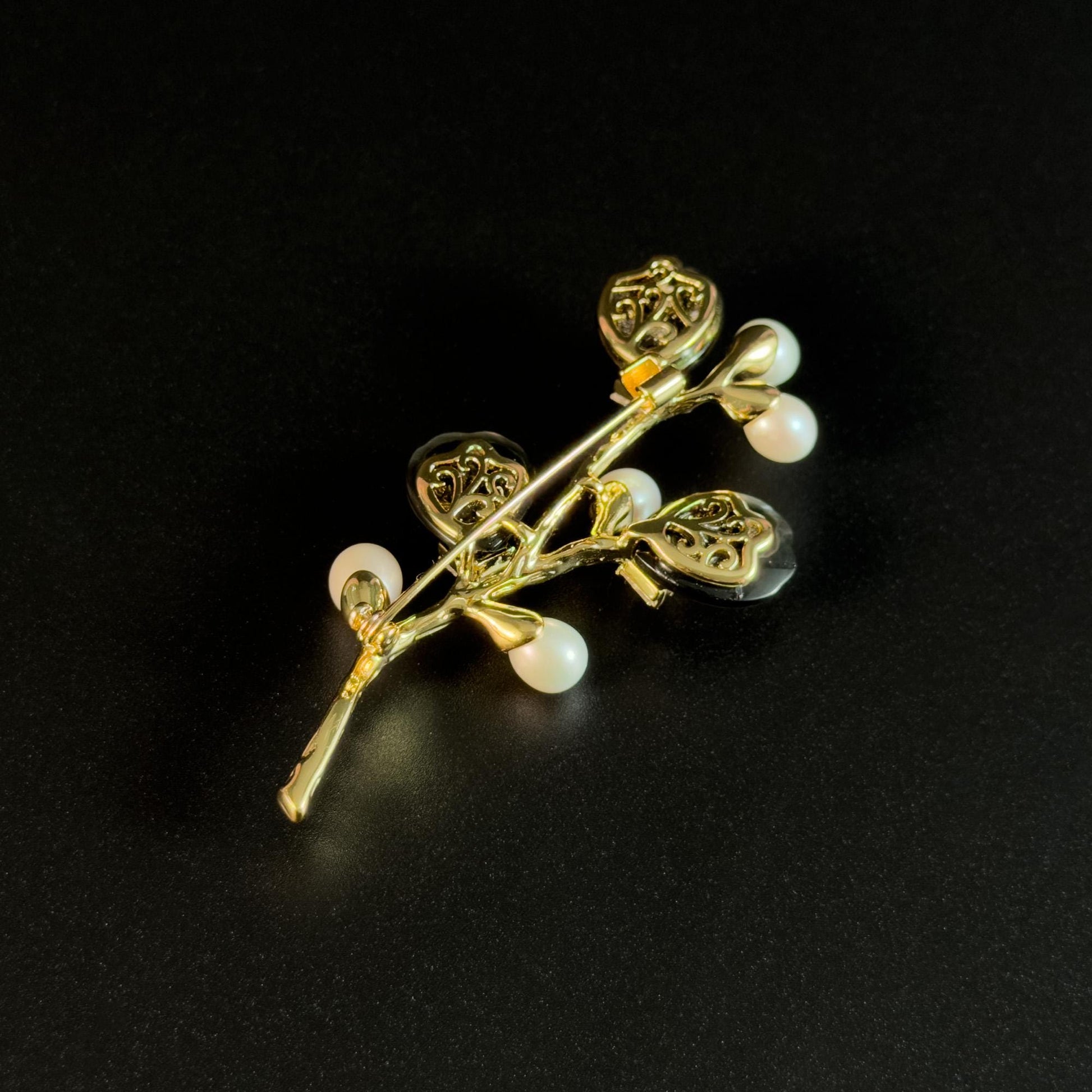 Pearl Bouquet Brooch