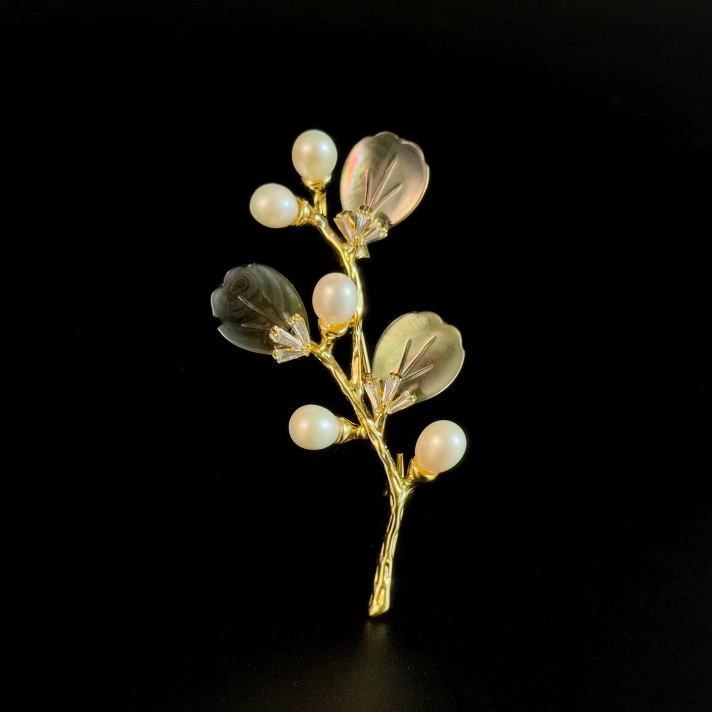 Pearl Bouquet Brooch