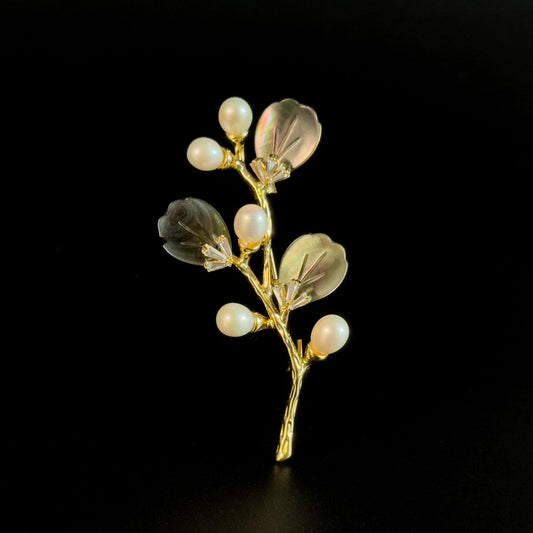 Pearl Bouquet Brooch