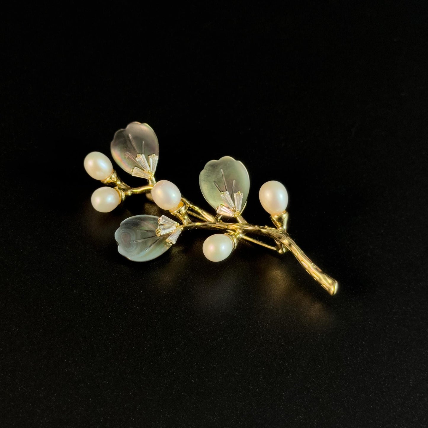 Pearl Bouquet Brooch