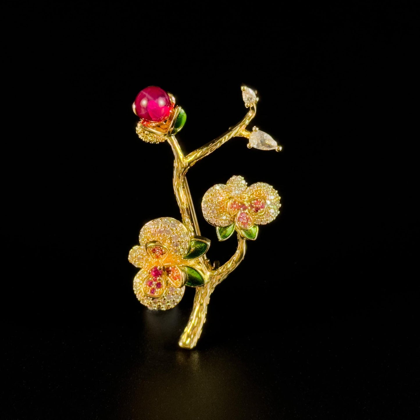 Small Gold Brooches