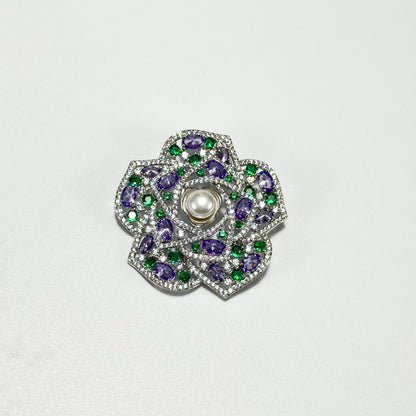 Elegant Camellia Brooch
