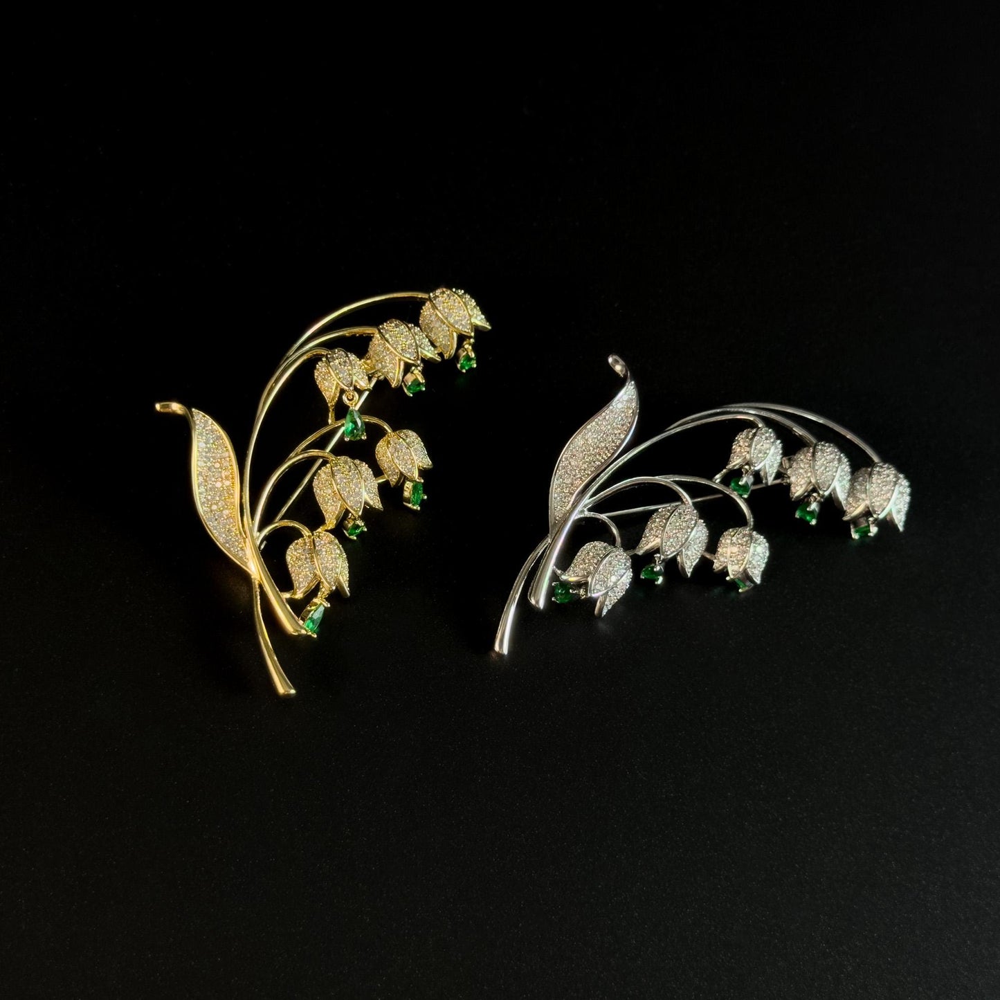 Lily of the Valley Brooch