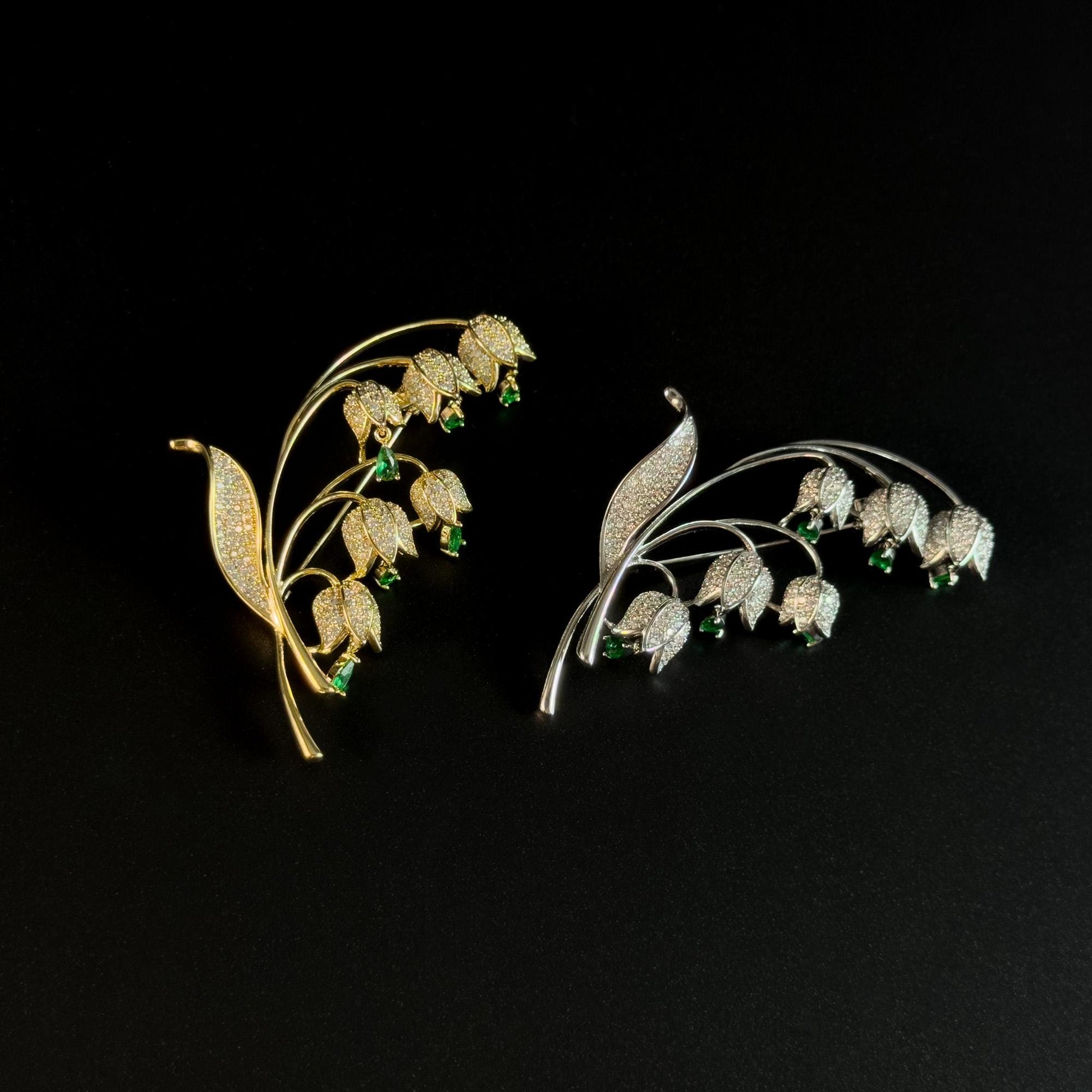 Lily of the Valley Brooch