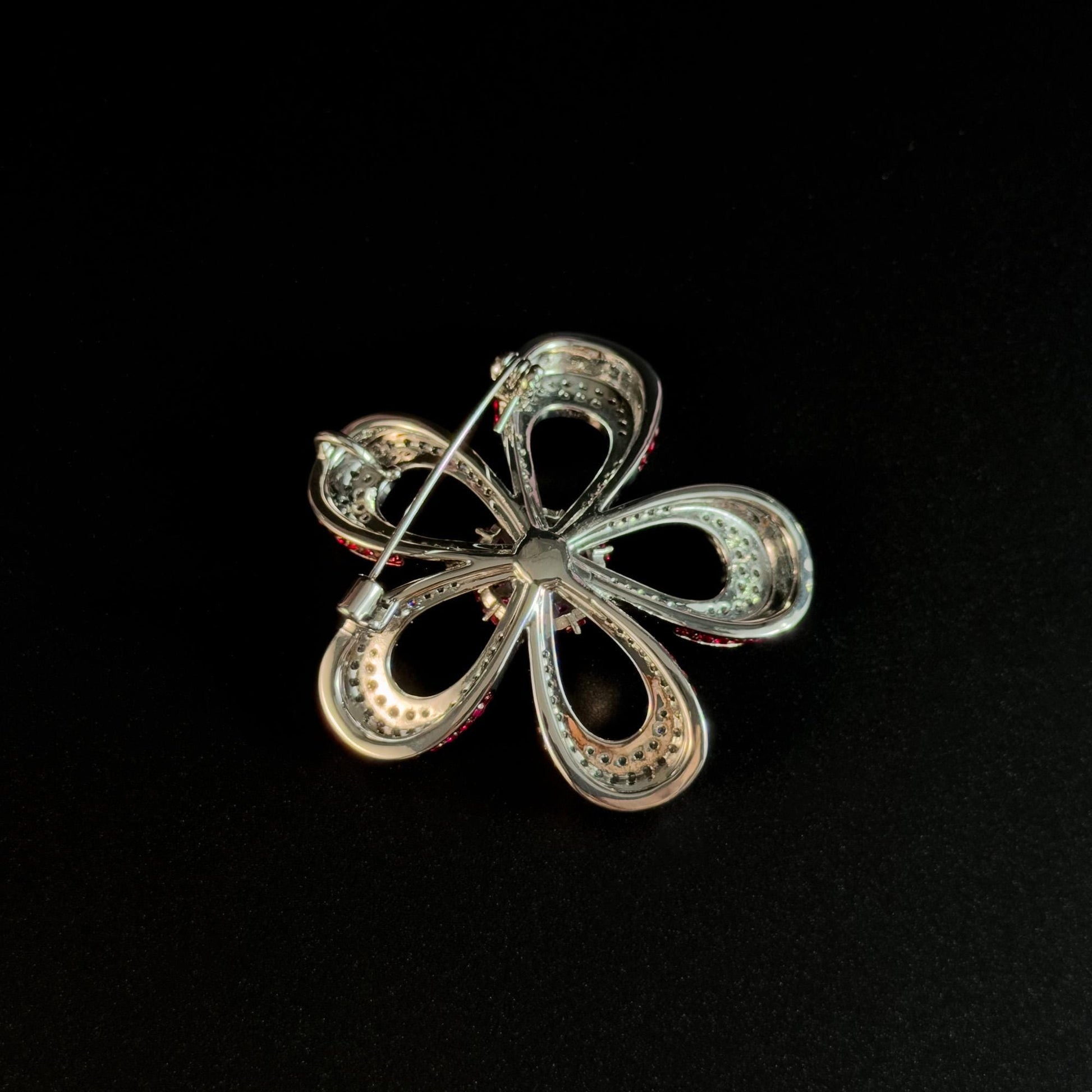 Flower-Shaped Brooch