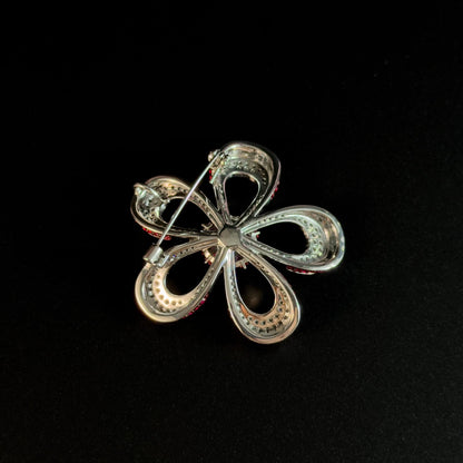 Flower-Shaped Brooch