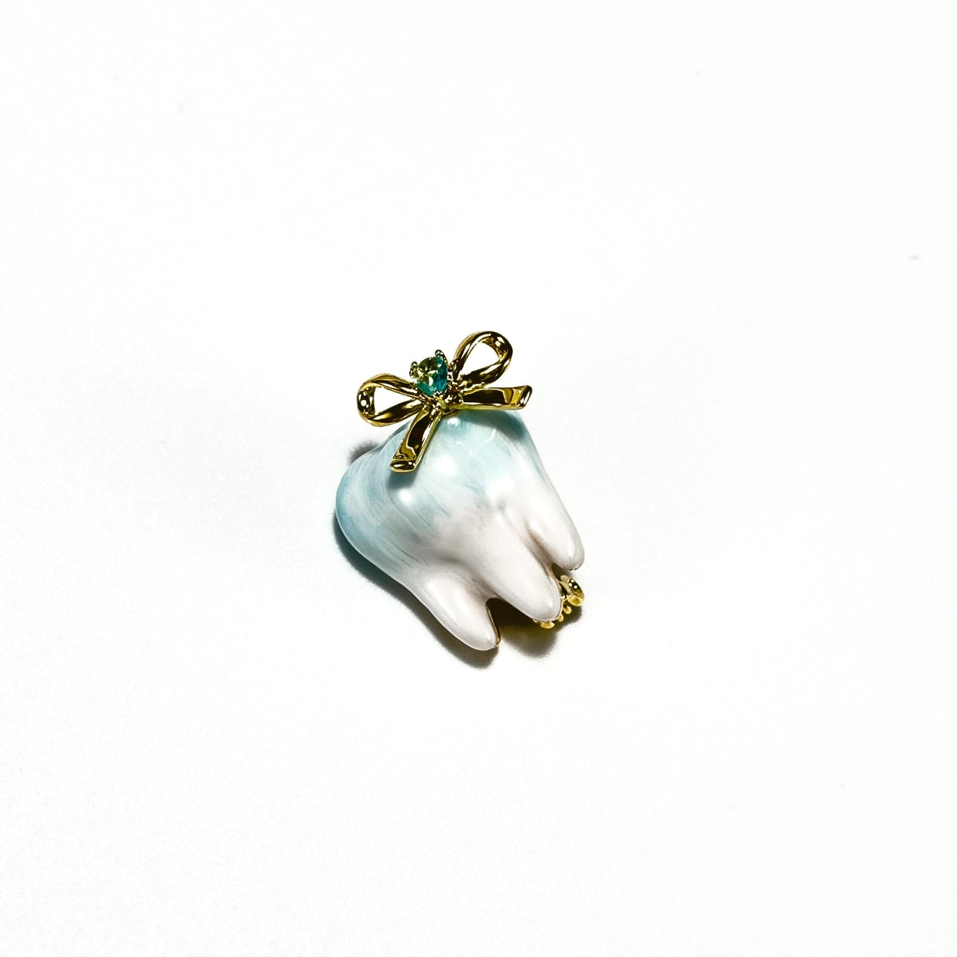 Tooth-Shaped Brooch