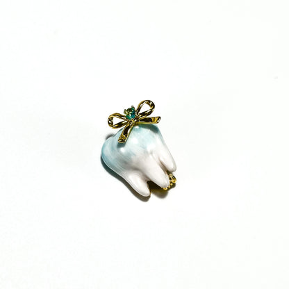Tooth-Shaped Brooch