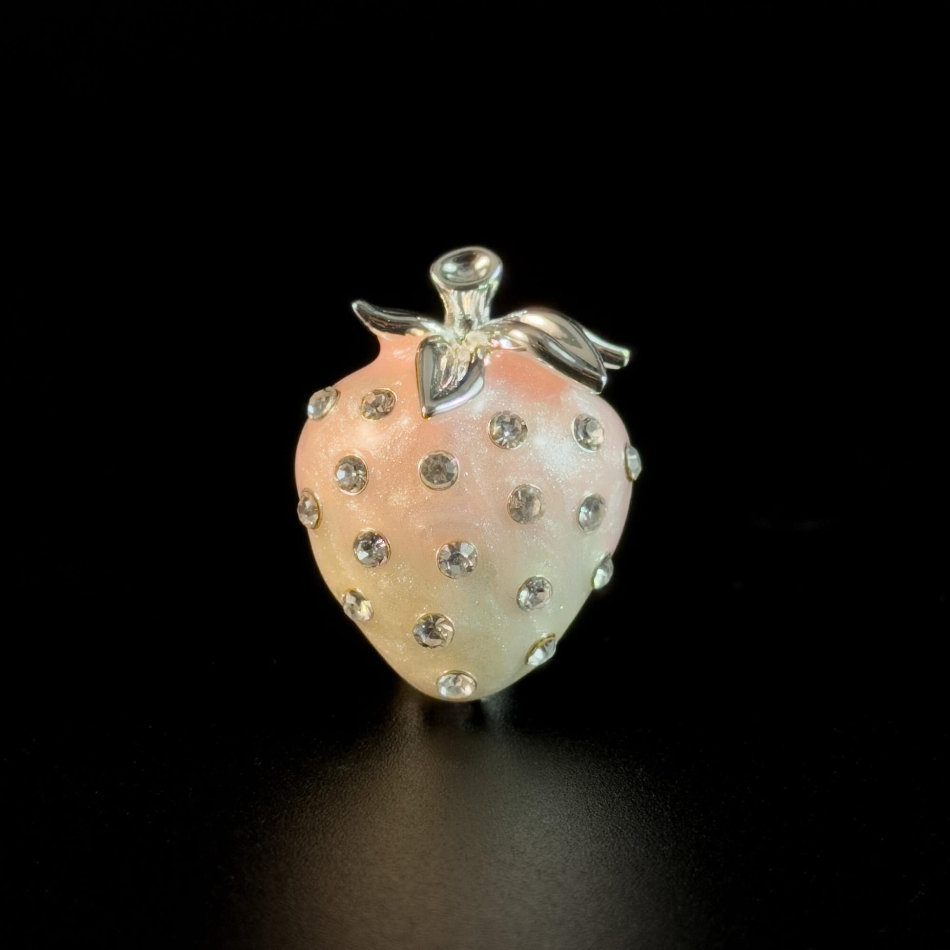 Mini Strawberry Brooch