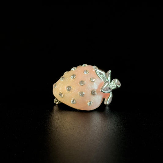 Mini Strawberry Brooch
