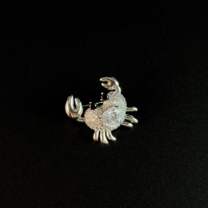 Cute Crab Brooch