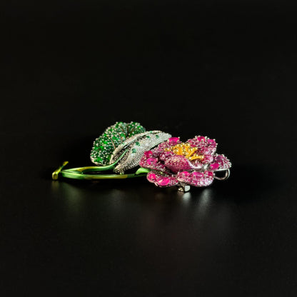 Vintage Rose Brooch