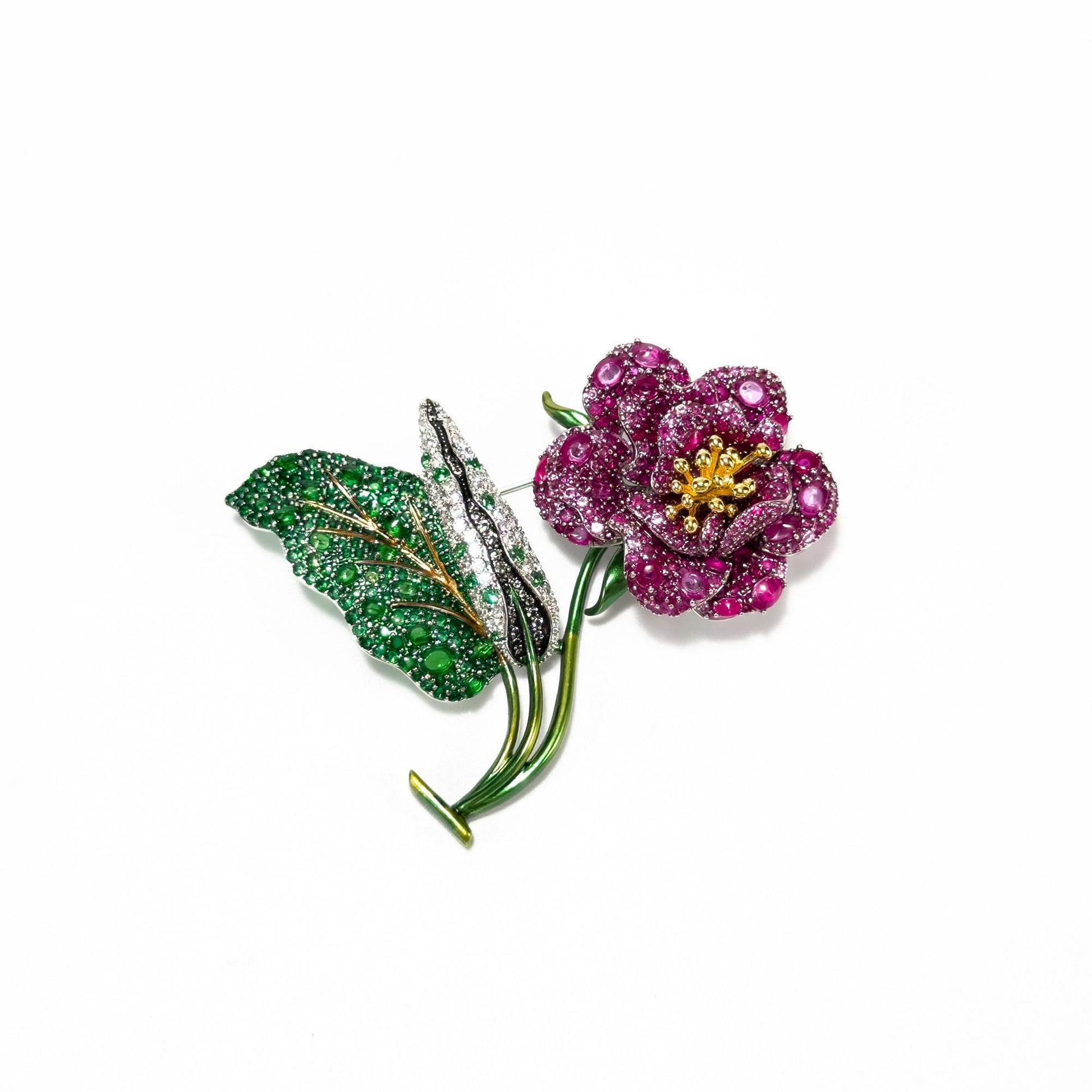 Vintage Rose Brooch