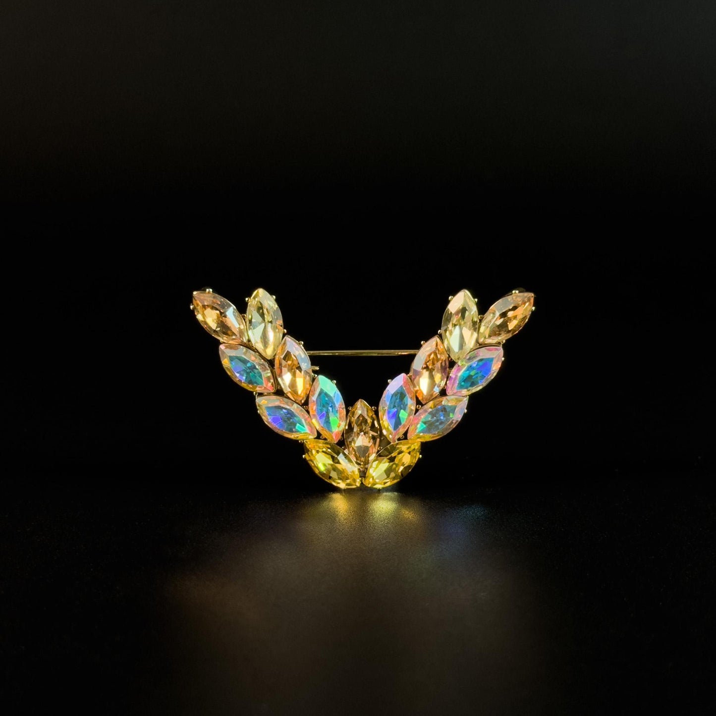 Laurel Leaf Brooch