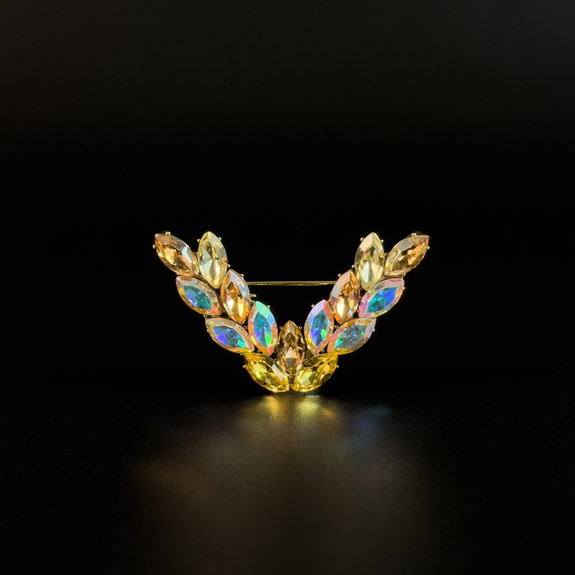 Laurel Leaf Brooch