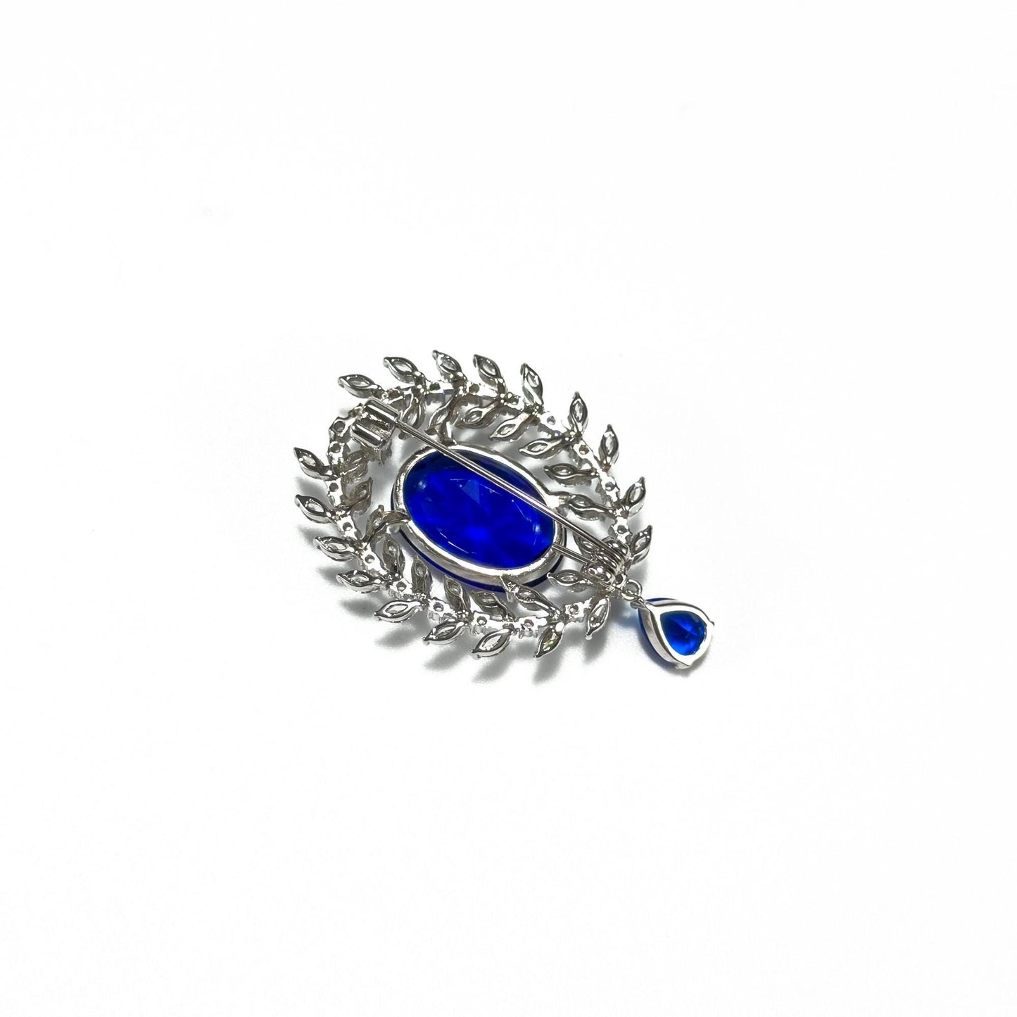 Sapphire Pendant Brooch