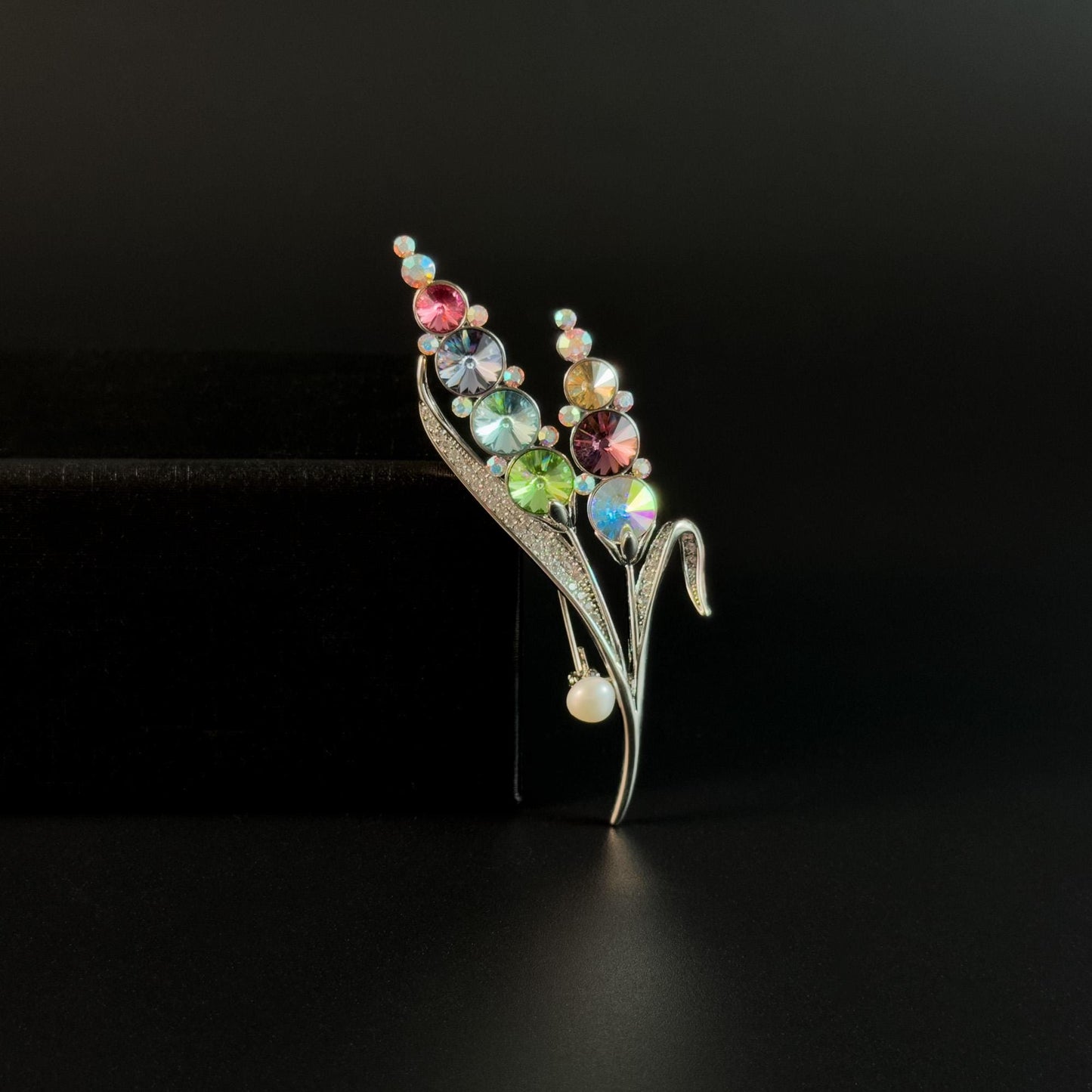 Colorful Wheat Ear Brooch