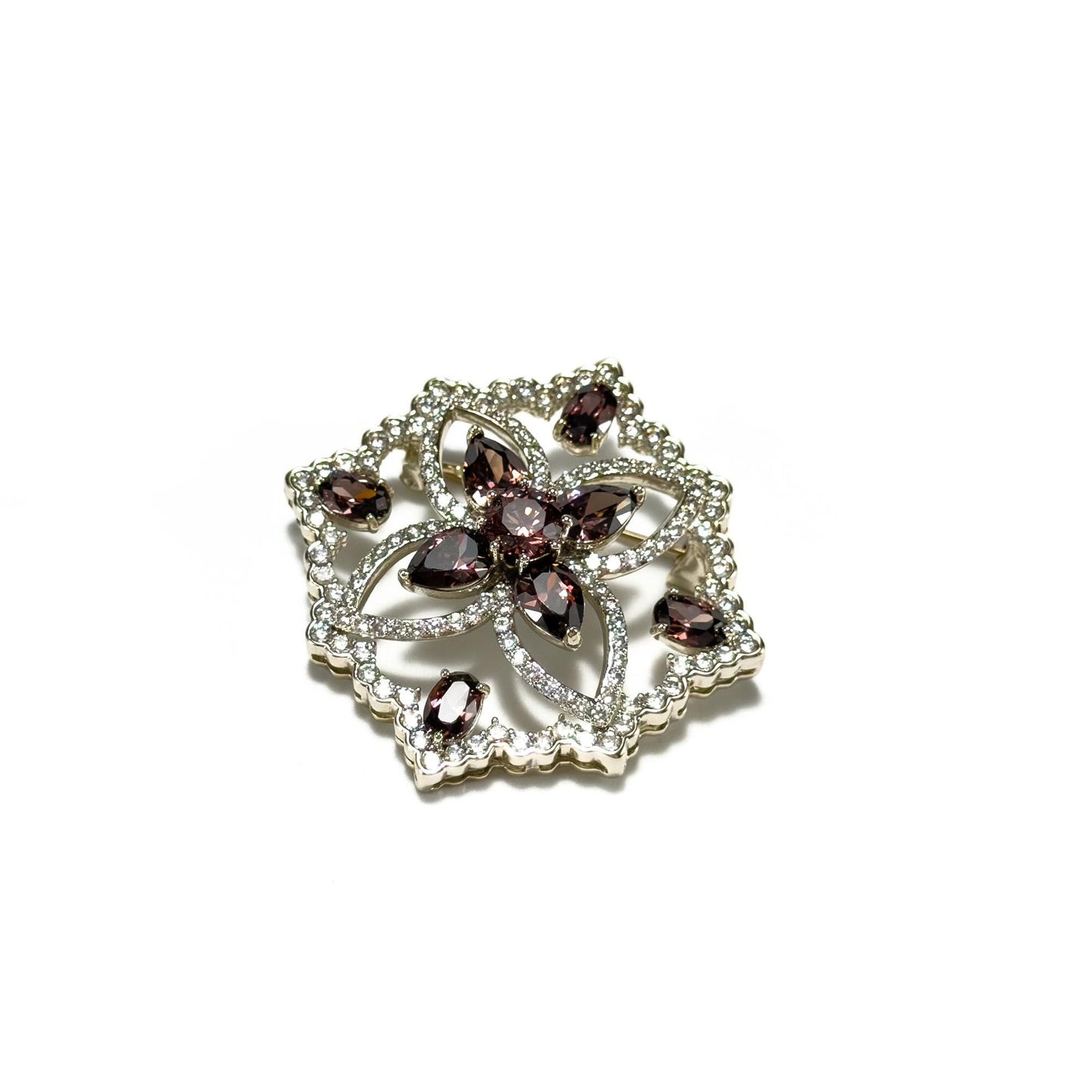 Byzantine Vintage Gemstone Brooch.