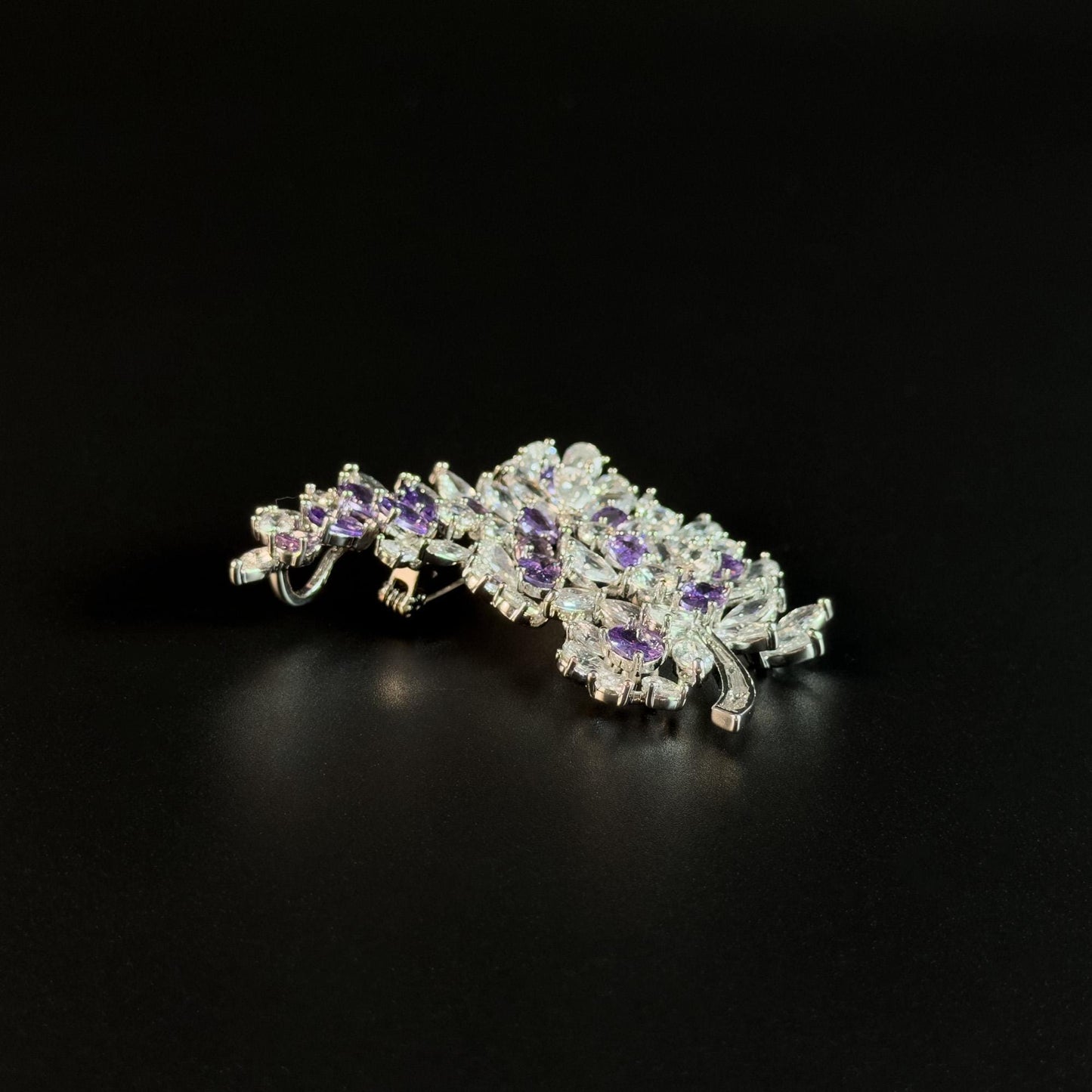 Amethyst Bouquet Brooch